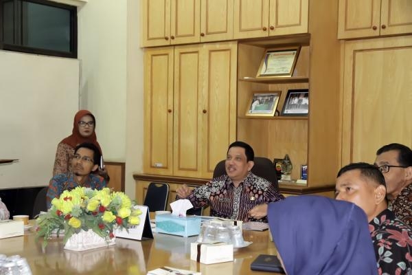 Kadis Kominfo Provsu Terima Kunjungan Kerja Dinas Kominfo Provinsi Banten 